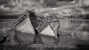 Ruined Boats on Mull